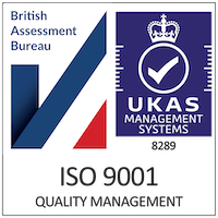 British Assessment Bureau - ISO 9001 quality management certified